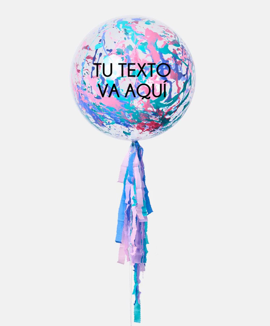 Globo gigante splash personalizado - Sweet Surprise Boutique