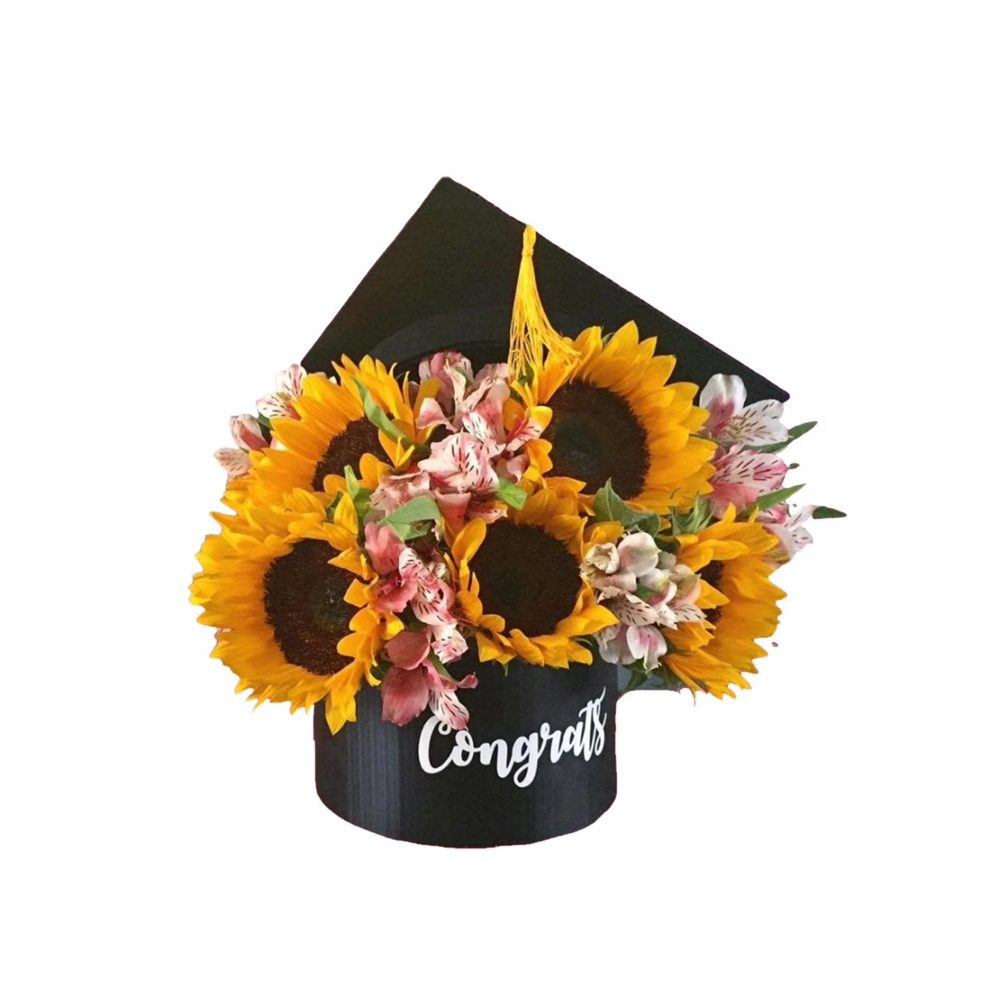 Arreglo de Flores para Graduación Congrats - Sweet Surprise Boutique