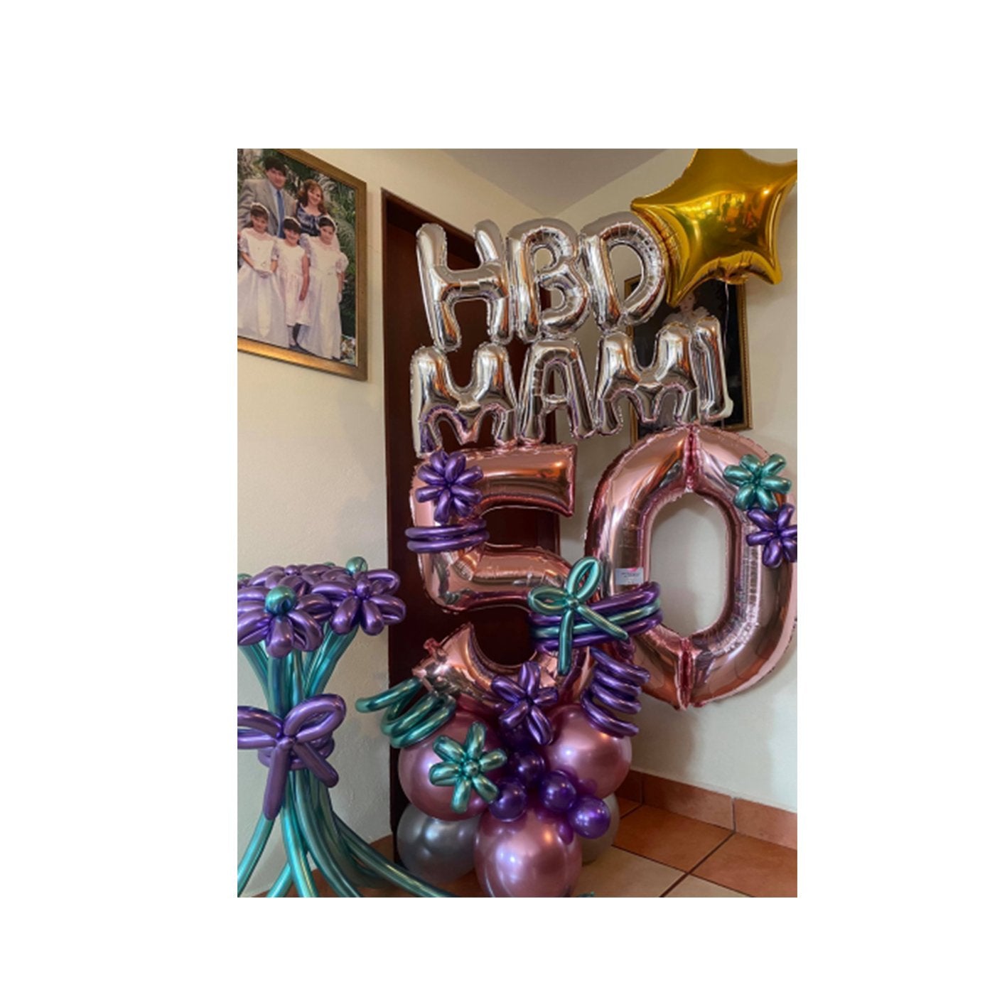 Arreglo de globos para Cumpleaños - Sweet Surprise Boutique