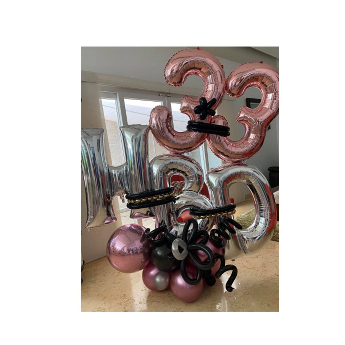 Arreglo de globos para Cumpleaños - Sweet Surprise Boutique