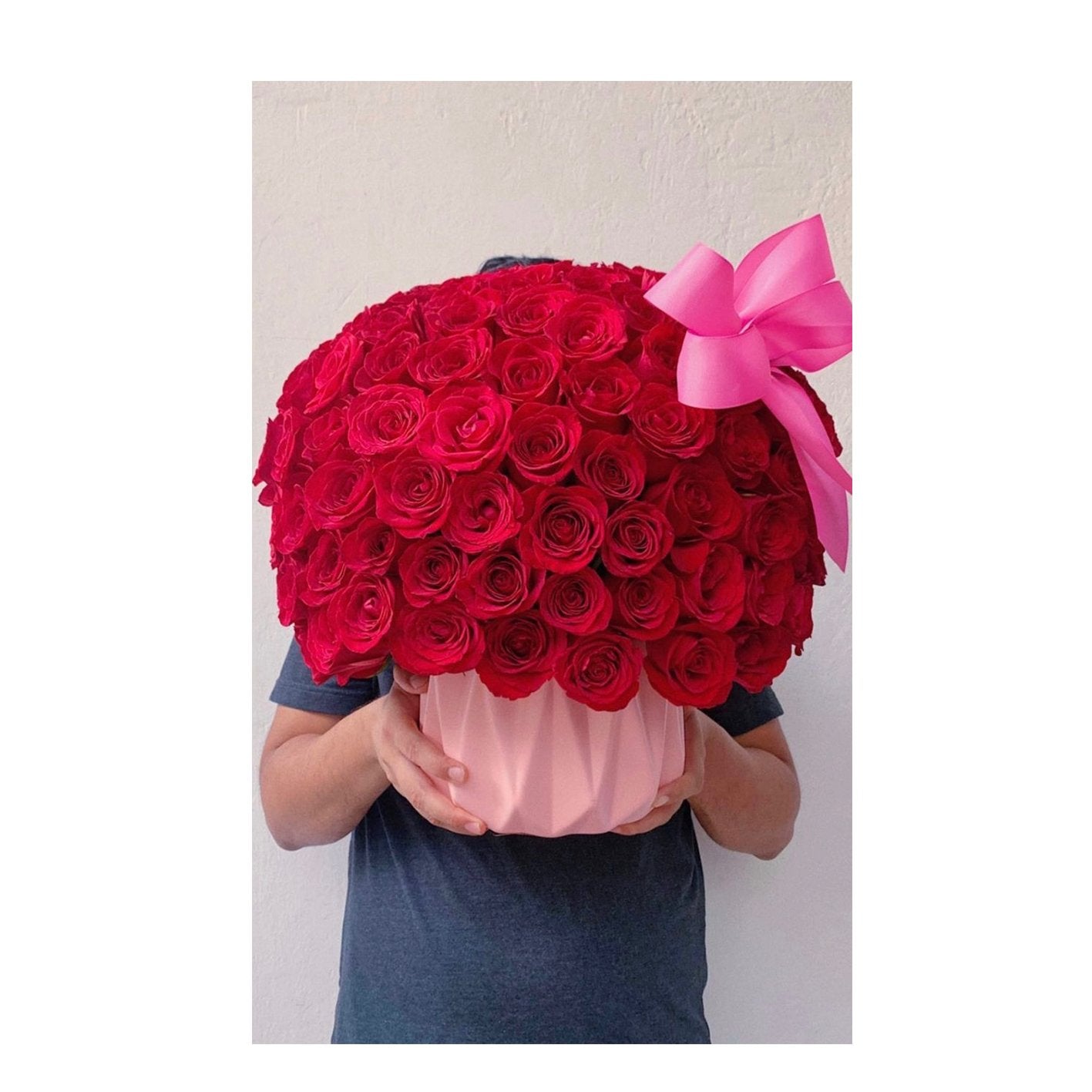 Canaste de rosas gigante - Sweet Surprise Boutique