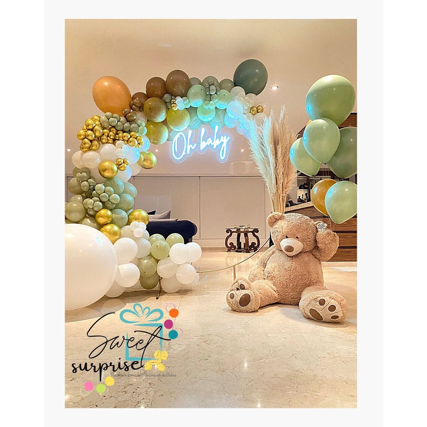 Fondo para fotos (Aro) - Cumpleaños - Sweet Surprise Boutique