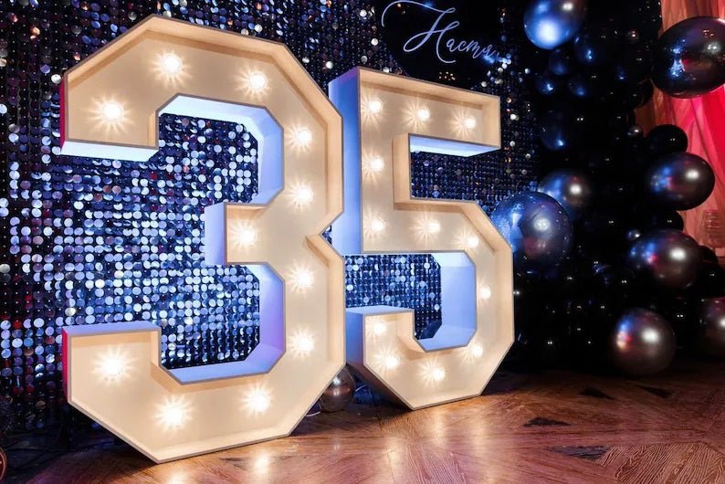 Letras y Números Led Gigantes - Sweet Surprise Boutique